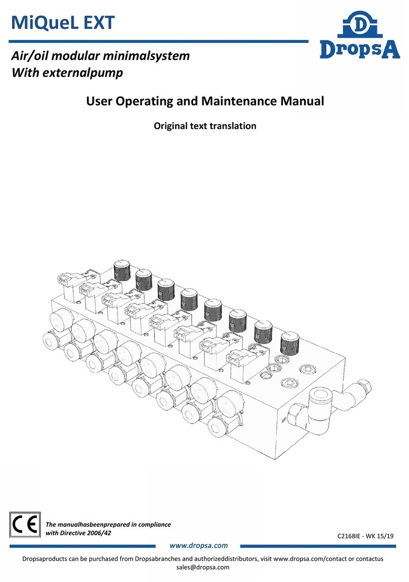 DROPSA MiQueL EXT Operating and maintenance manual DROPSA MiQueL EXT Operating and maintenance manual