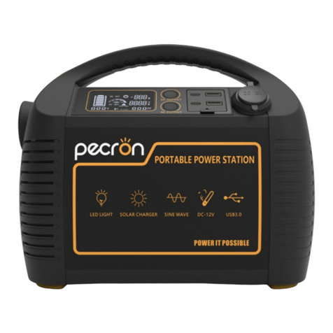 Pecron P600 User manual Pecron P600 User manual