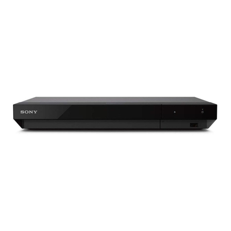 Sony UBP-X700 User manual
