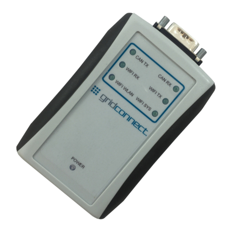 GridConnect CAN WiFi User manual