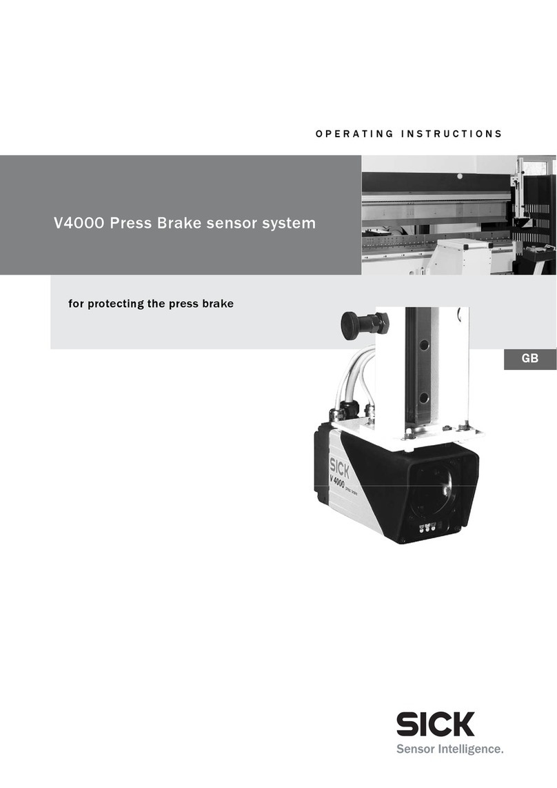 SICK V4000 User manual