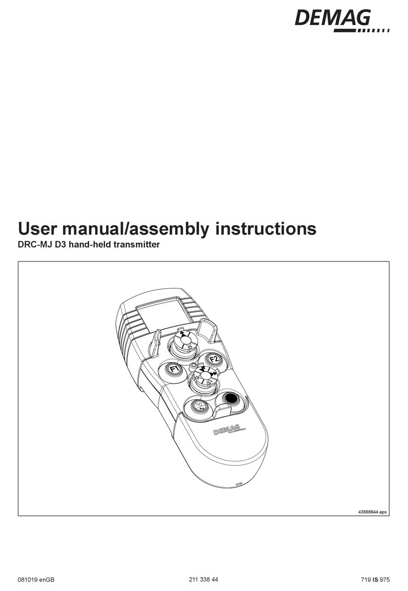 DEMAG DRC-MJ D3 user manual
