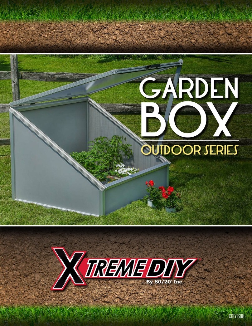80/20 Xtreme DIY Garden Box quick start guide