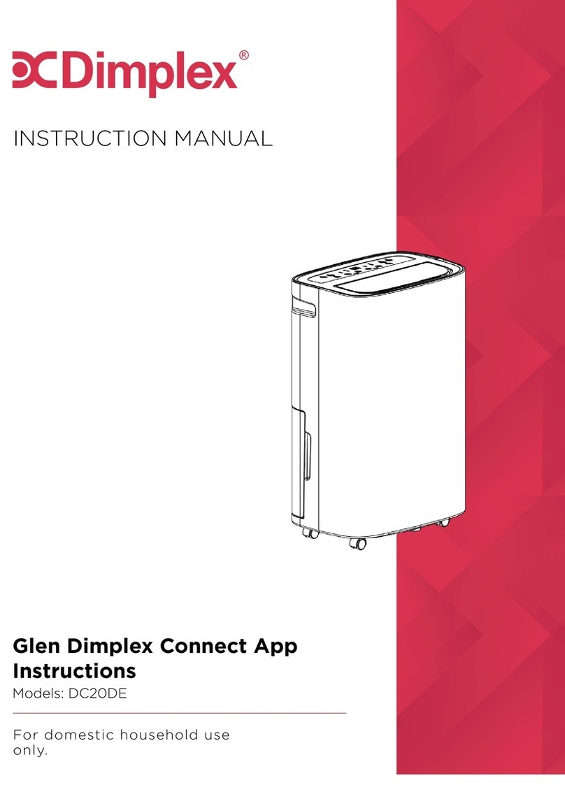 Dimplex DC20DE instruction manual