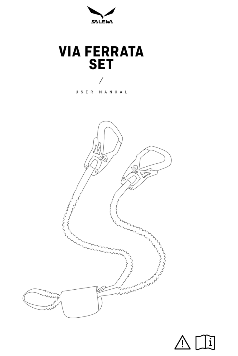 Salewa Via Ferrata Set user manual