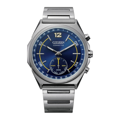 Citizen YF05 instruction manual