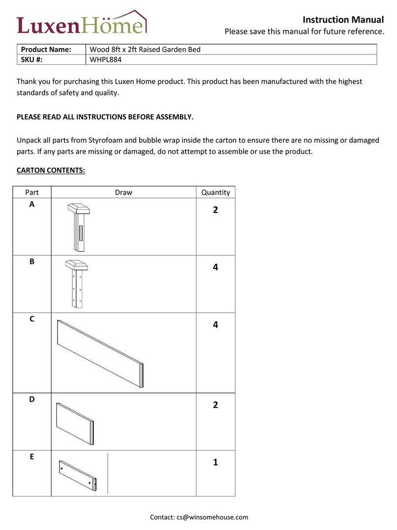 LuxenHome WHPL884 instruction manual