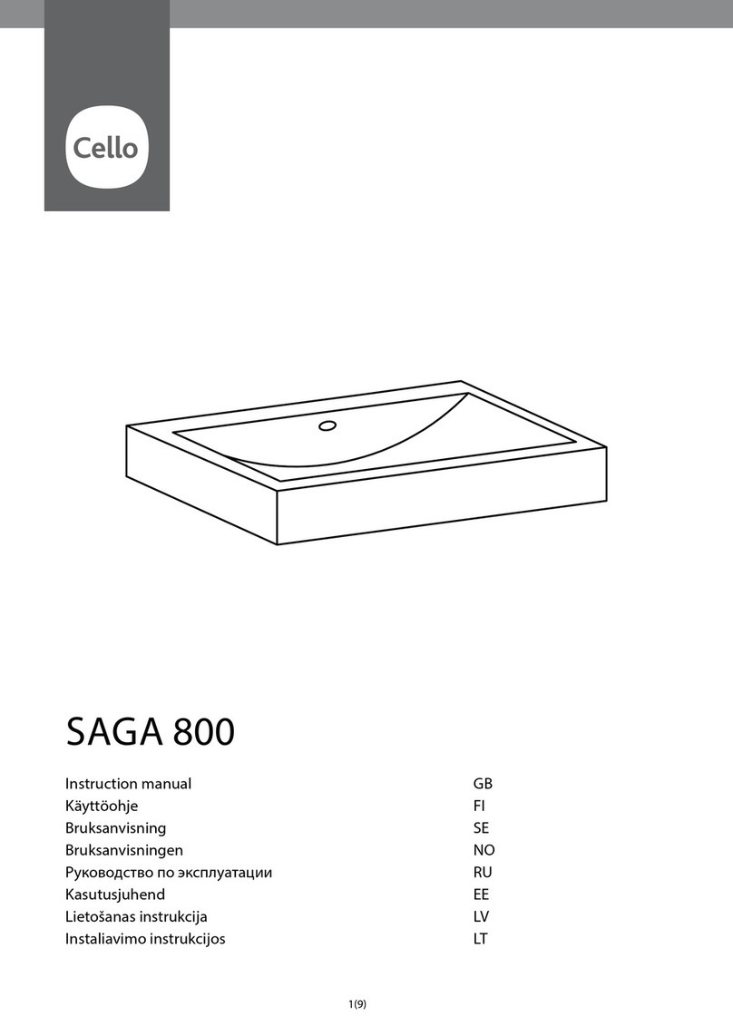 Cello Saga 800 instruction manual Cello Saga 800 instruction manual