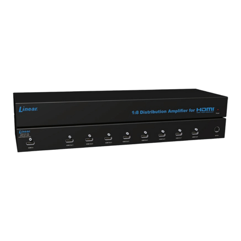 Linear HDMI-DA-1X8 User manual