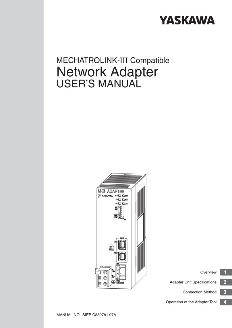 YASKAWA MECHATROLINK-III user manual