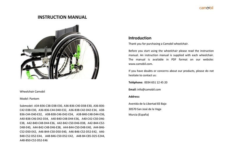 CAMOBIL Pantom instruction manual