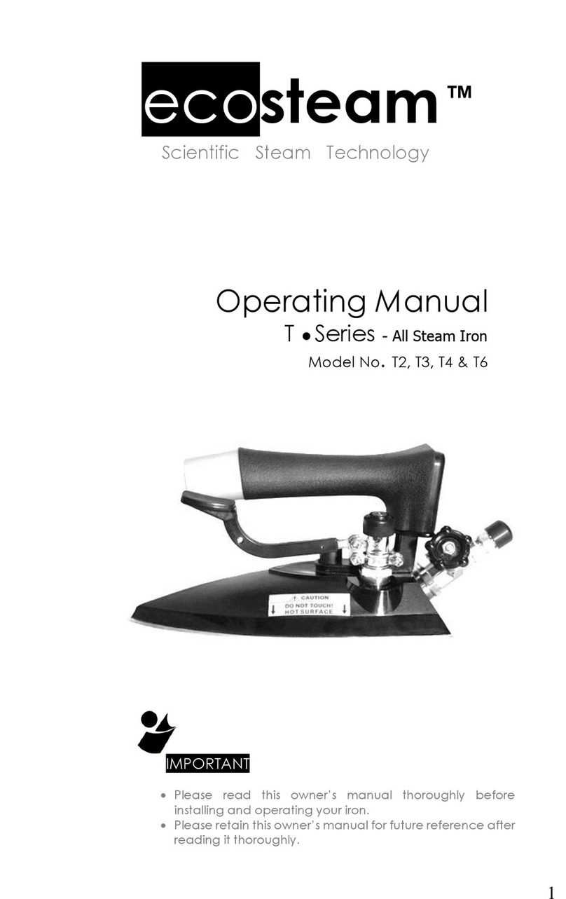 ecosteam T Series operating manual