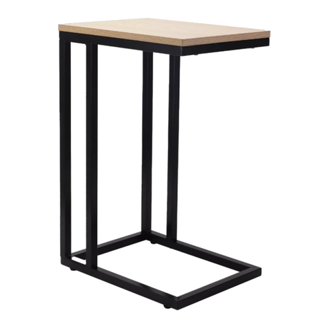 ROOMLIFE COMO SIDE TABLE Assembly instructions
