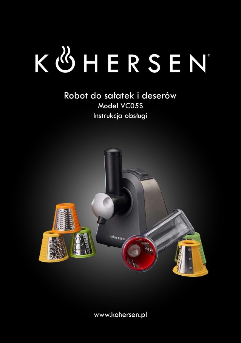 KOHERSEN VC05S User manual