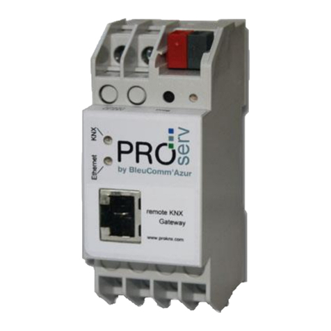 PROKNX realKNX proServ user guide