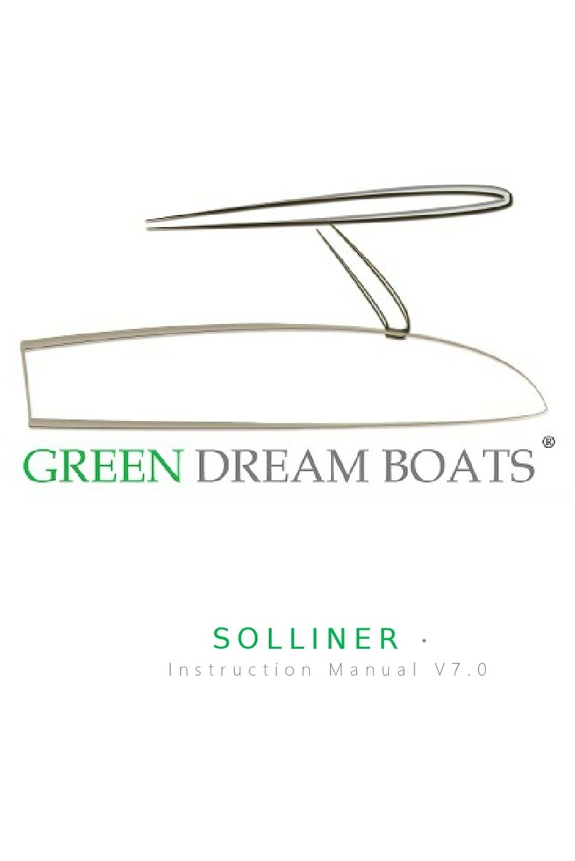 GREEN DREAM BOATS SOLLINER instruction manual
