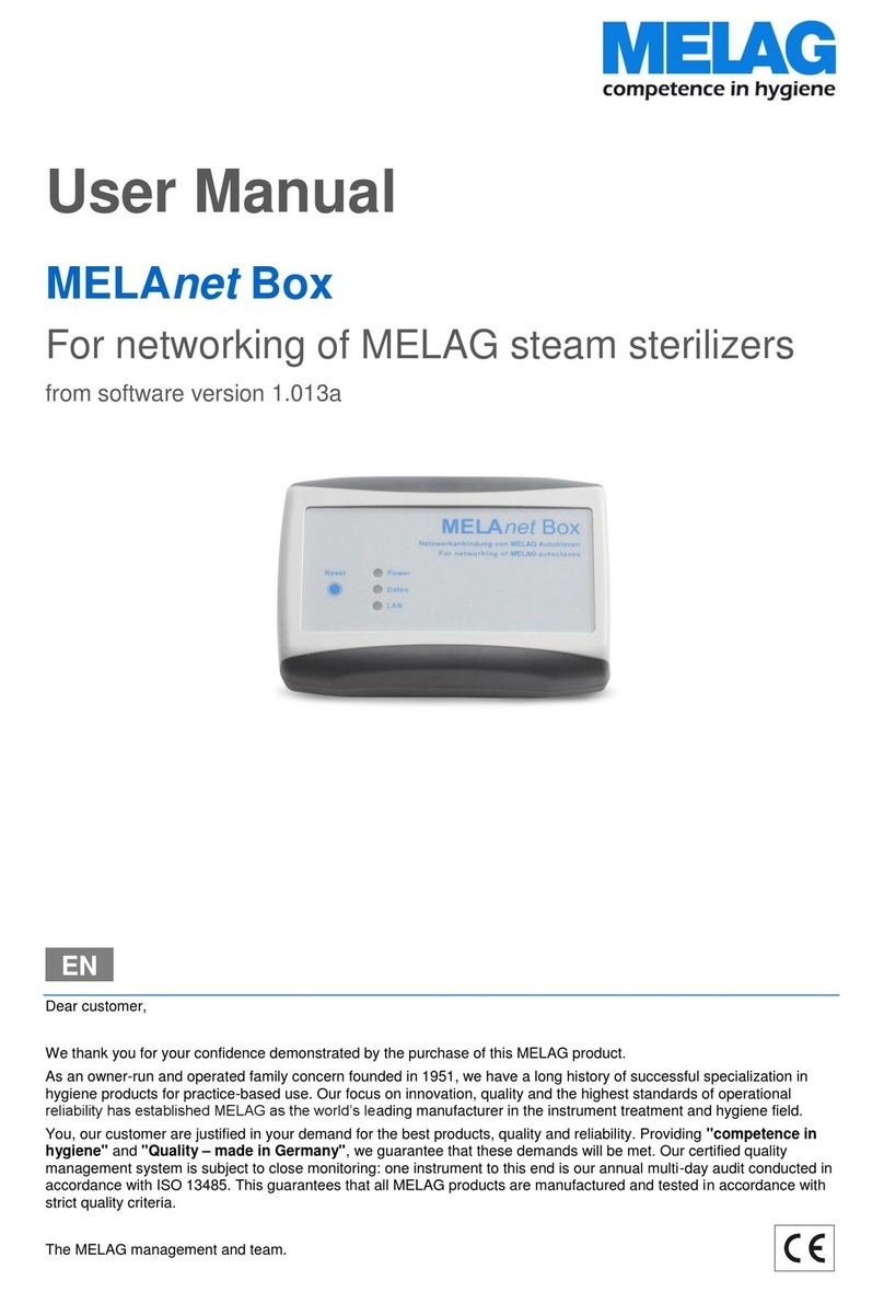 MELAG MELAnet box user manual