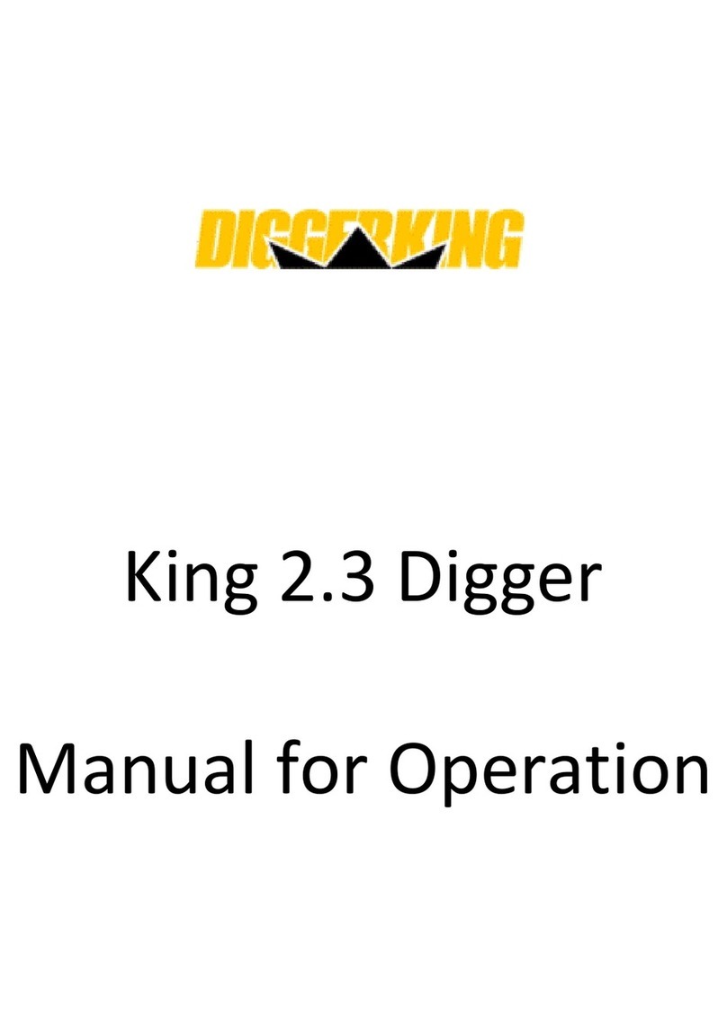 DIGGERKING King 2.3 Digger manual