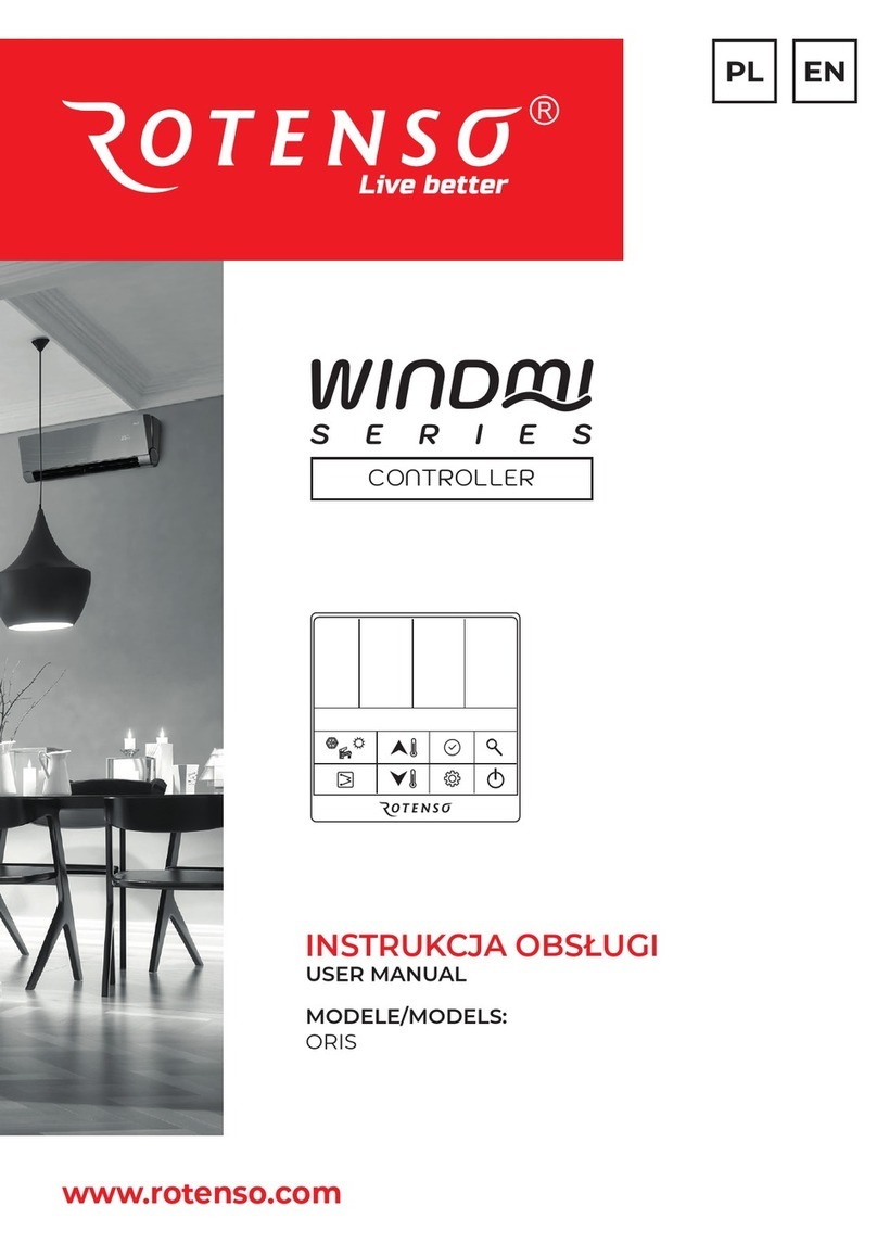 Rotenso WINDMI Series user manual