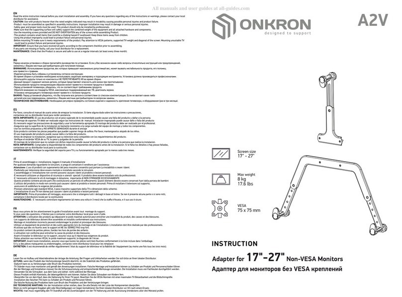 ONKRON A2V User manual