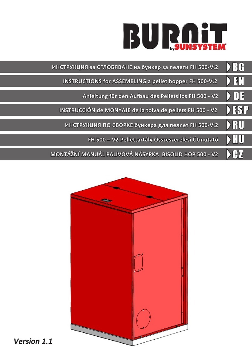 Sunsystem BURNiT FH 500-V.2 Instructions for Assembling and Installing