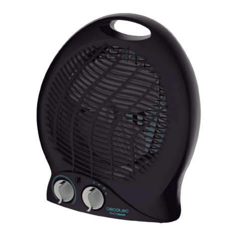 cecotec READYWARM 9500 FORCE User manual