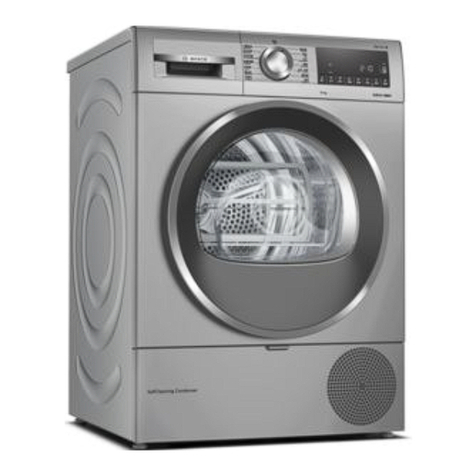 Bosch WTUM45D80W User manual and installation instructions