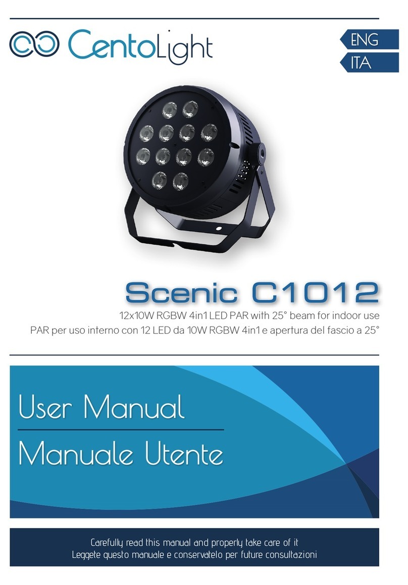 CentoLight Scenic C1012 user manual