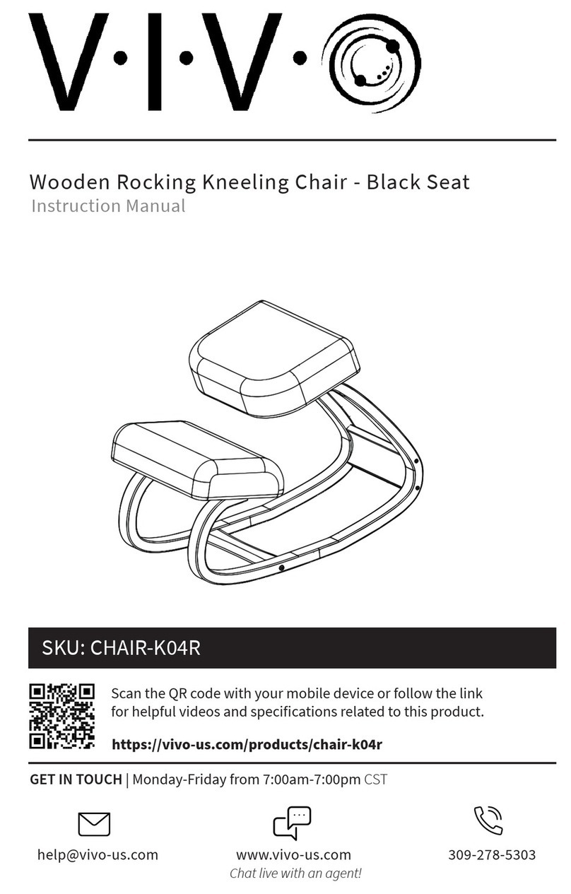 Vivo CHAIR-K04R instruction manual Vivo CHAIR-K04R instruction manual