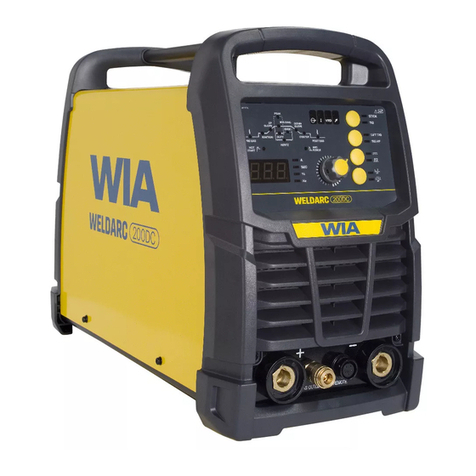 WELDING INDUSTRIES WELDARC 200 DC Operator's manual