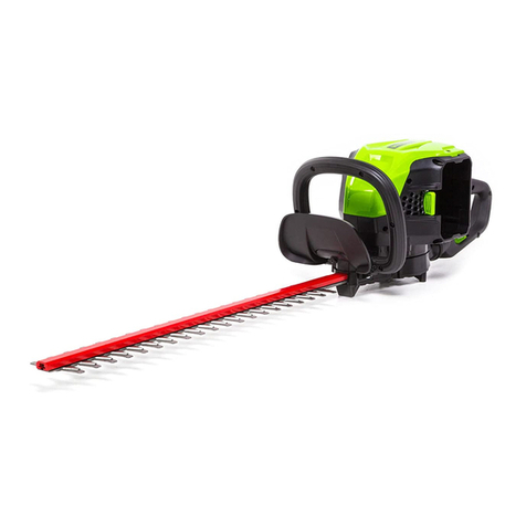 GreenWorks Pro HT80L00 Operator's manual