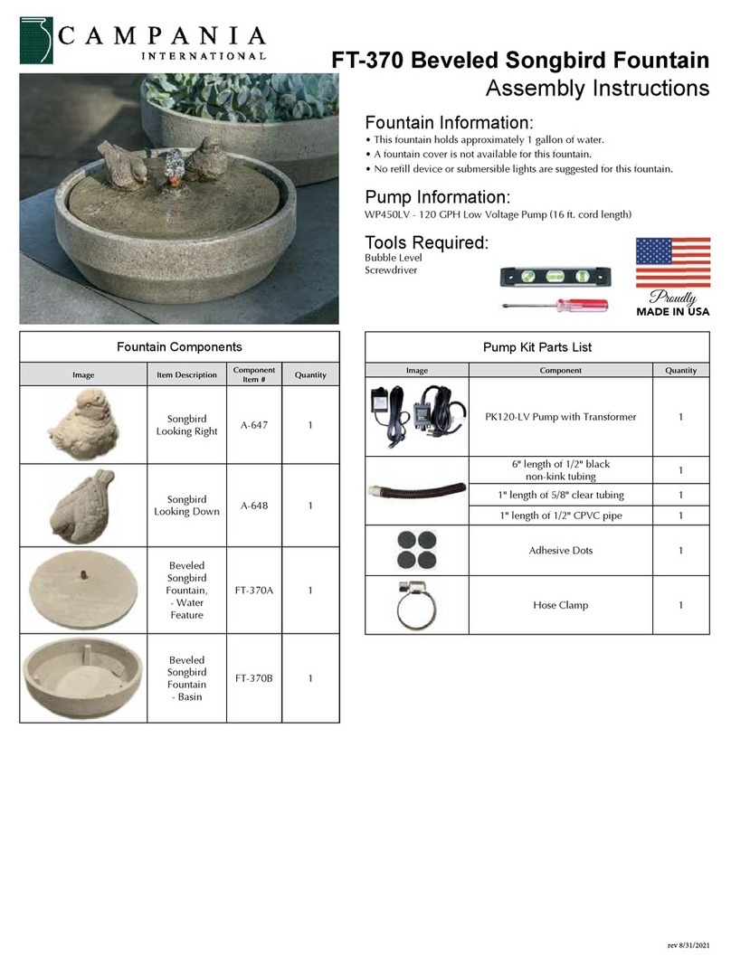 Campania International FT-370 Assembly instructions Campania International FT-370 Assembly instructions