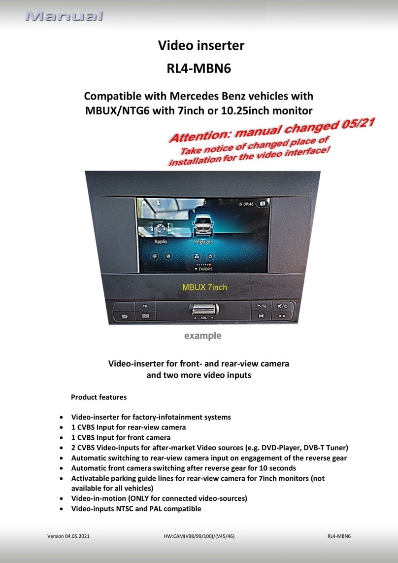 NavLinkz RL4-MBN6 User manual NavLinkz RL4-MBN6 User manual
