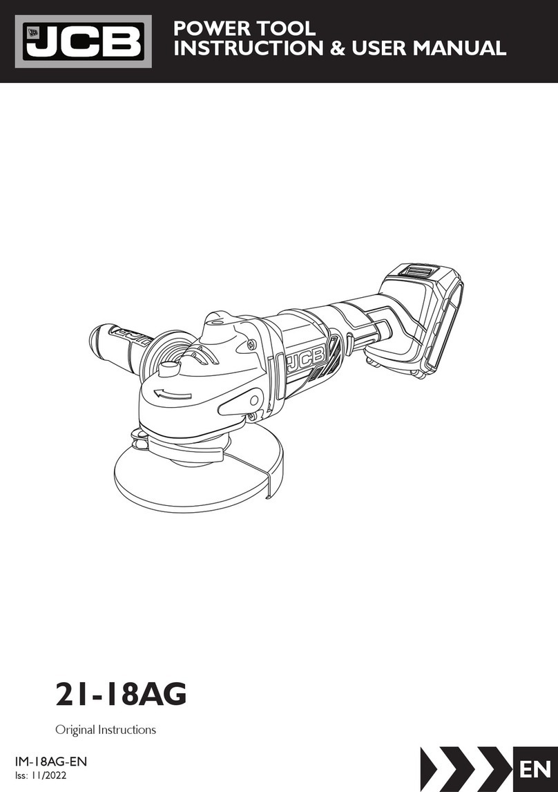jcb 21-18AG Instructions & user's manual