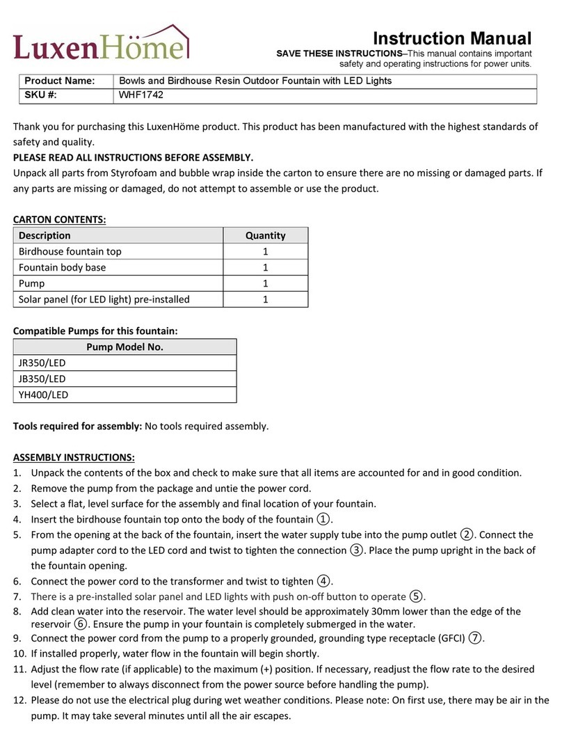 LuxenHome WHF1742 instruction manual