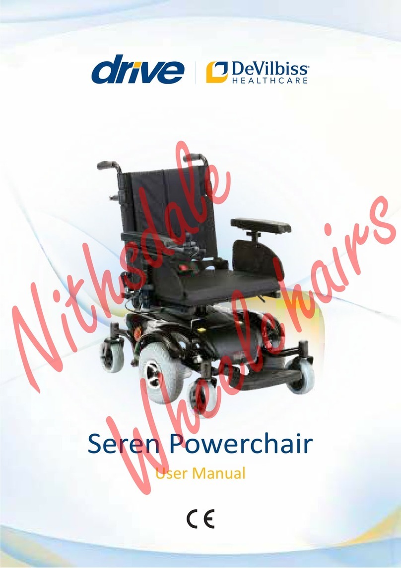 DeVilbiss Healthcare drive Seren User manual