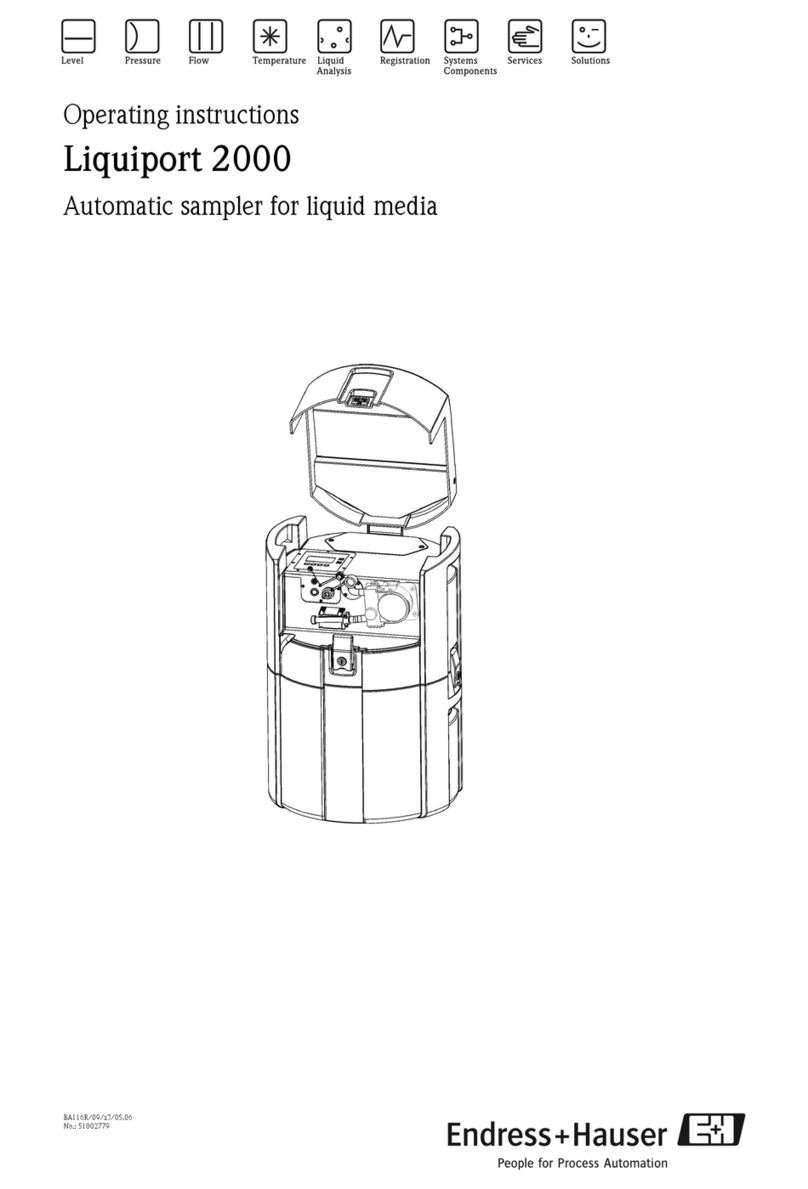 Endress+Hauser Liquiport 2000 User manual