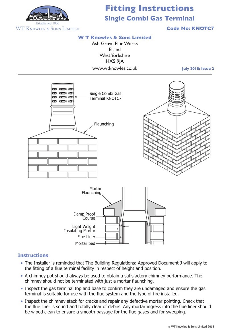 WT Knowles & Sons KNOTC7 User manual