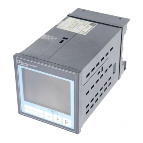 Endress+Hauser RIA 450 User manual