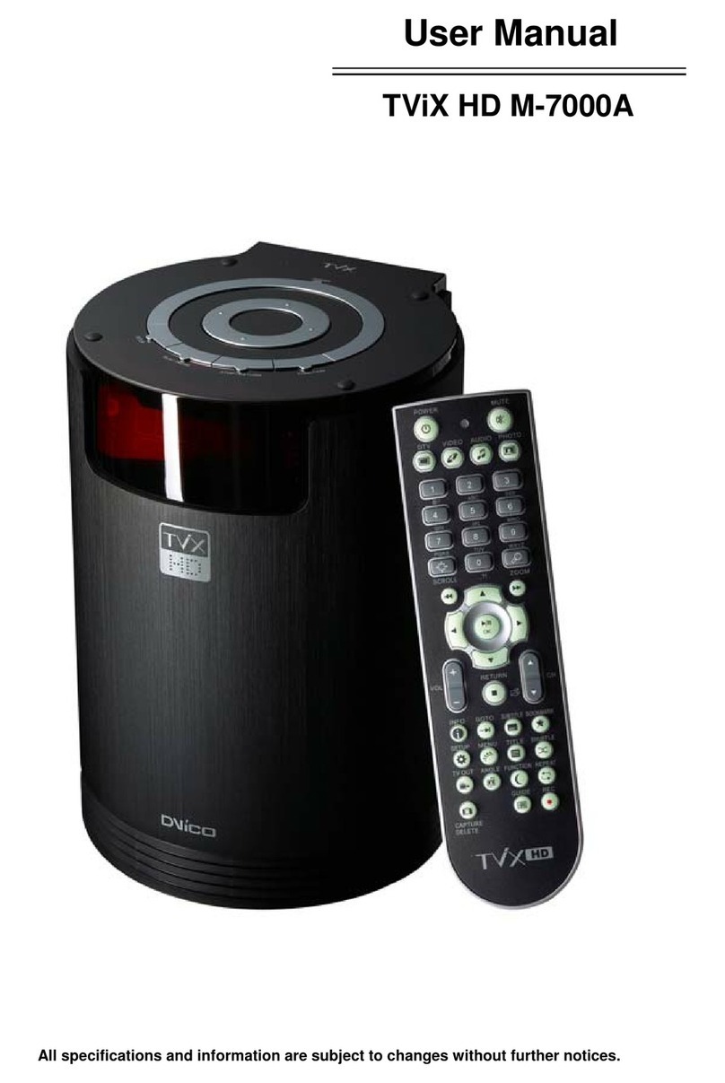 Dvico TViX HD M-7000A user manual