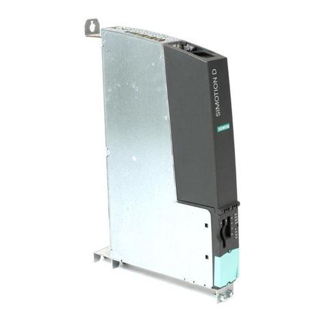 Siemens SIMOTION D4 Series User manual