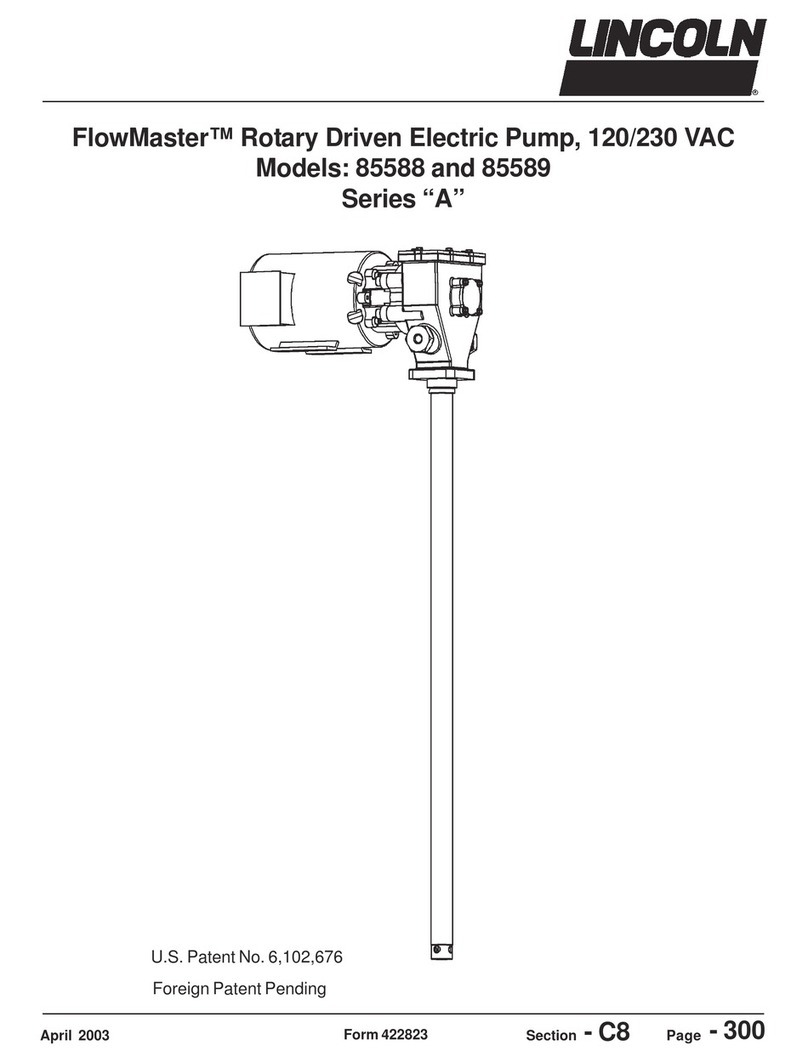 Lincoln FlowMaster 85588 manual