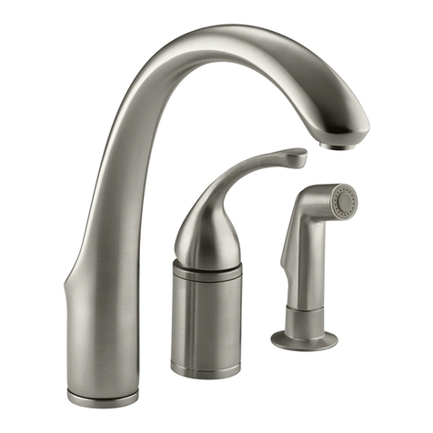 Kohler K-10430 User manual