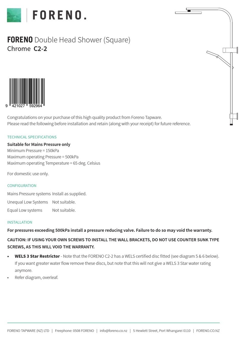 FORENO C2-2 quick start guide