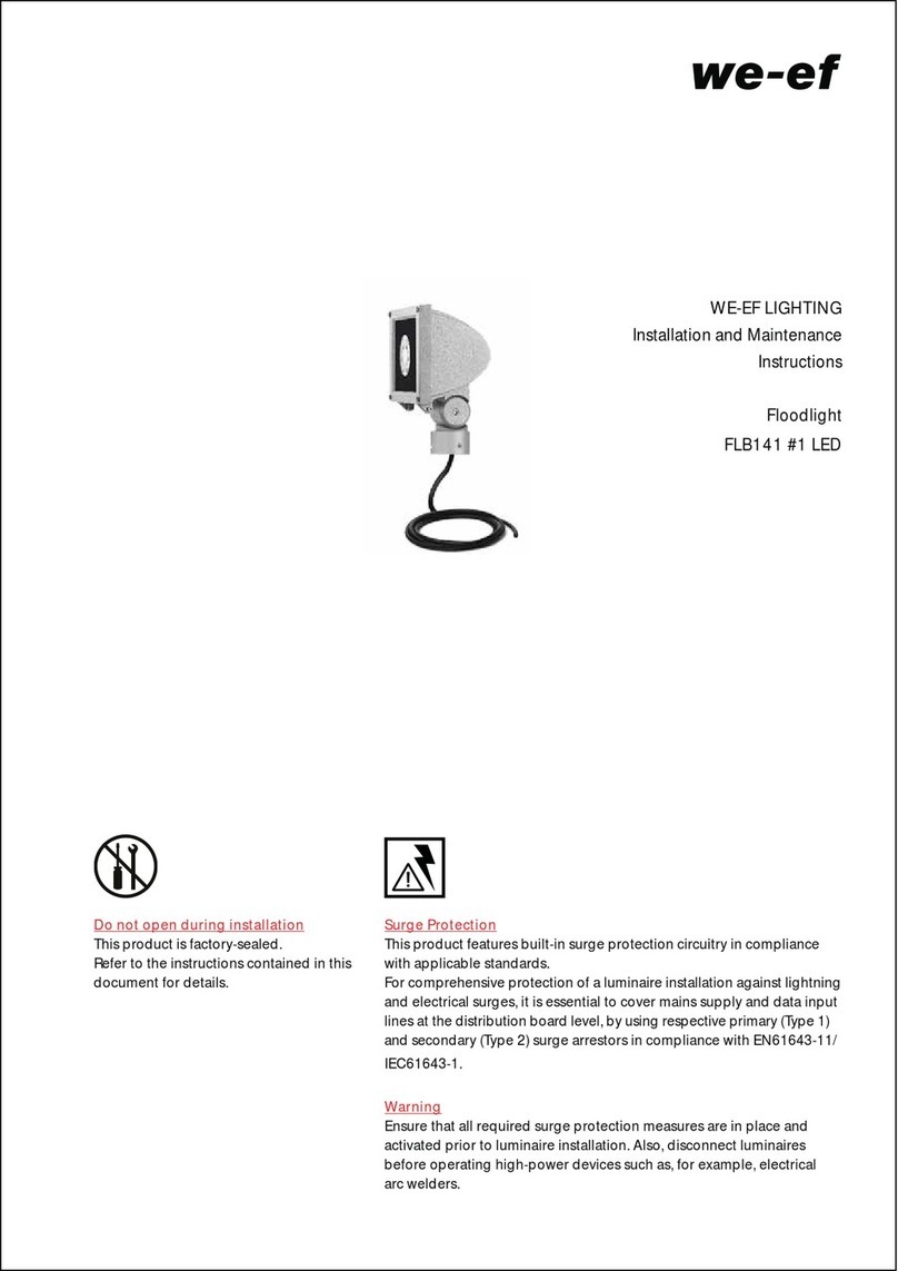 WE-EF FLB141 1 LED User manual