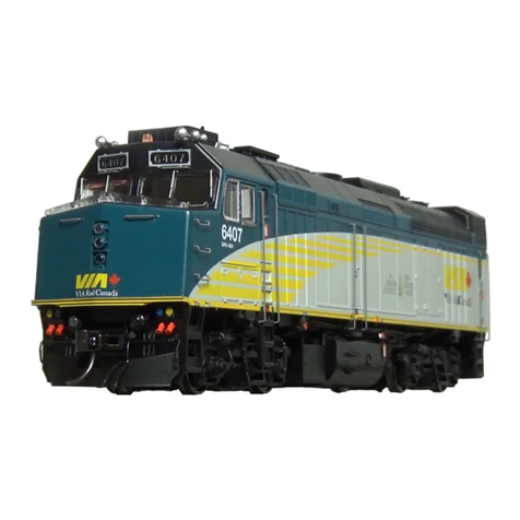 Rapido Trains F40PH-2D User manual