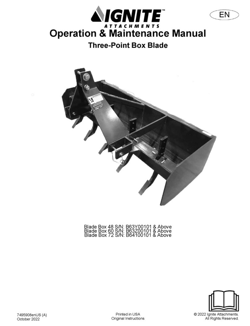 Ignite Blade Box 48 Operation & maintenance manual