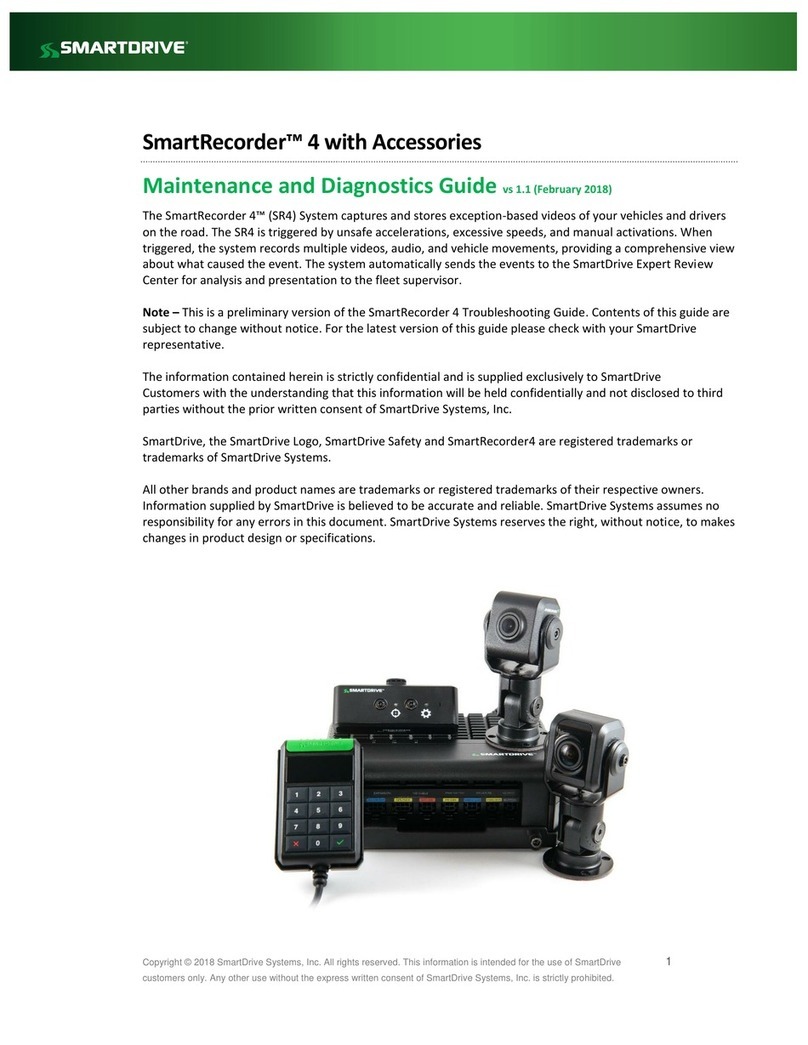 SmartDrive Systems SmartRecorder 4 Maintenance Guide