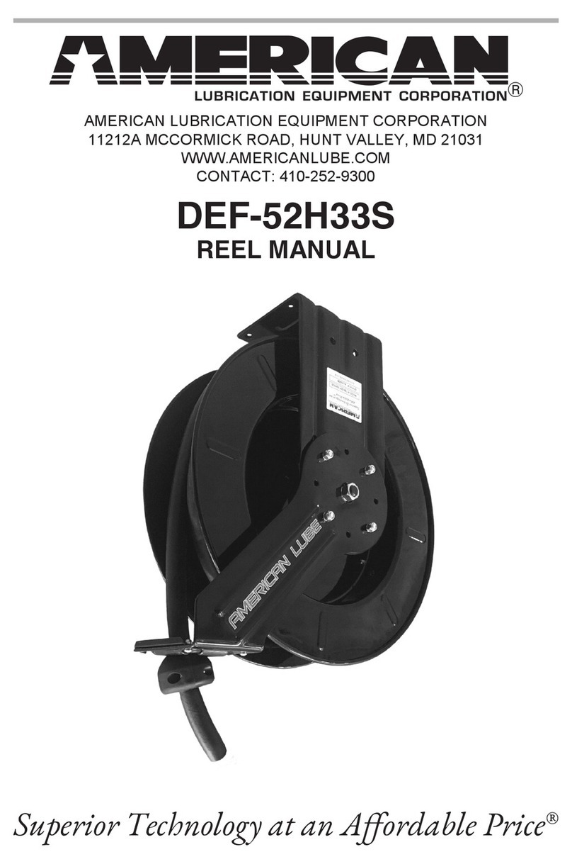 American Lubrication Equipment DEF-52H33S manual