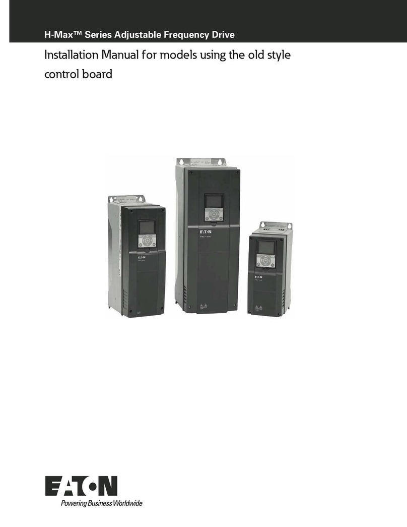 Eaton H-Max Series User manual Eaton H-Max Series User manual